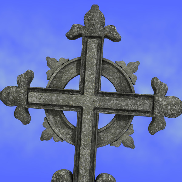 3d concrete cross - Concrete Cross by abramsdesign